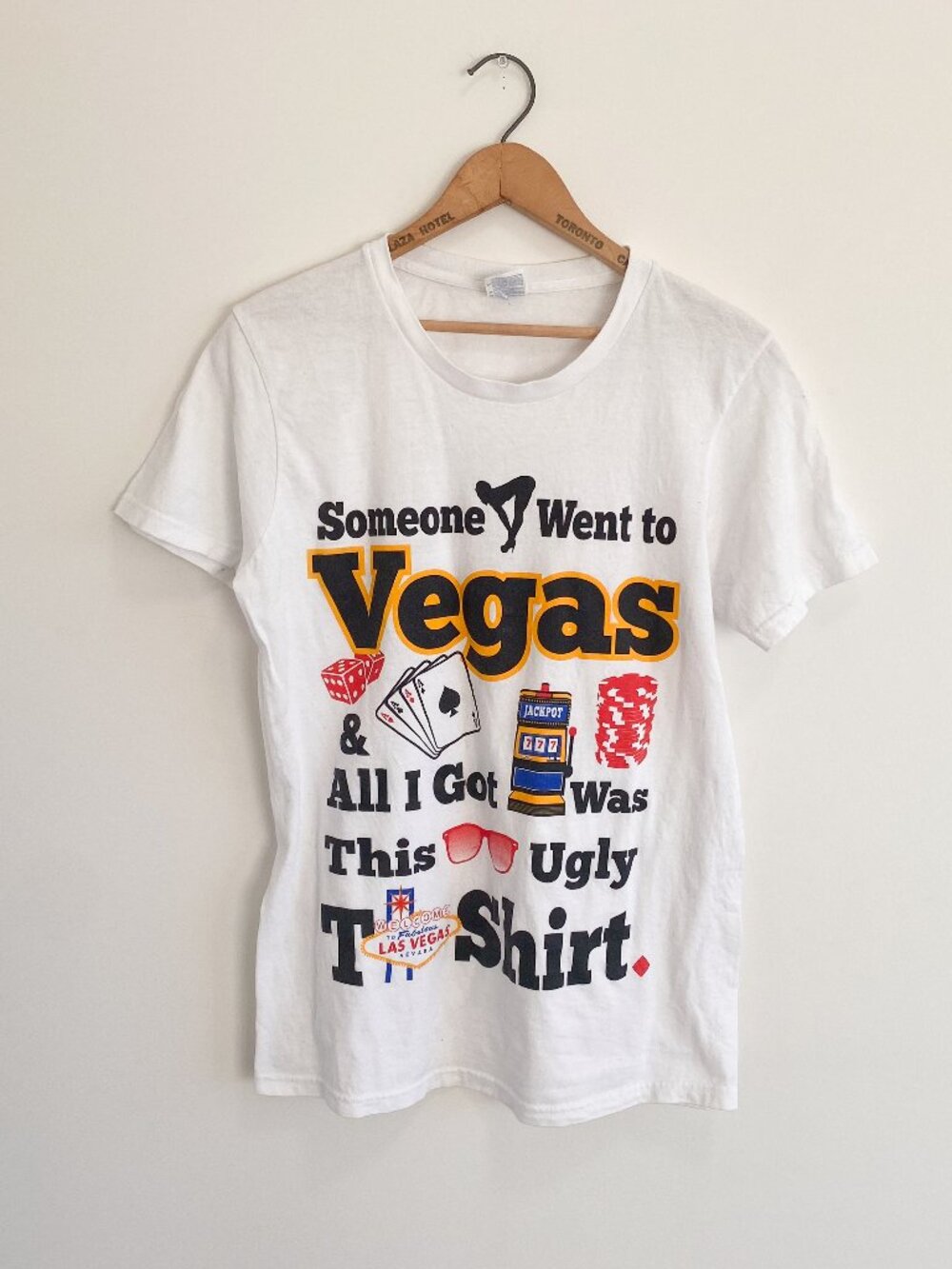 Vintage Novelty Las Vegas Souvenir T-Shirt / Y2K
